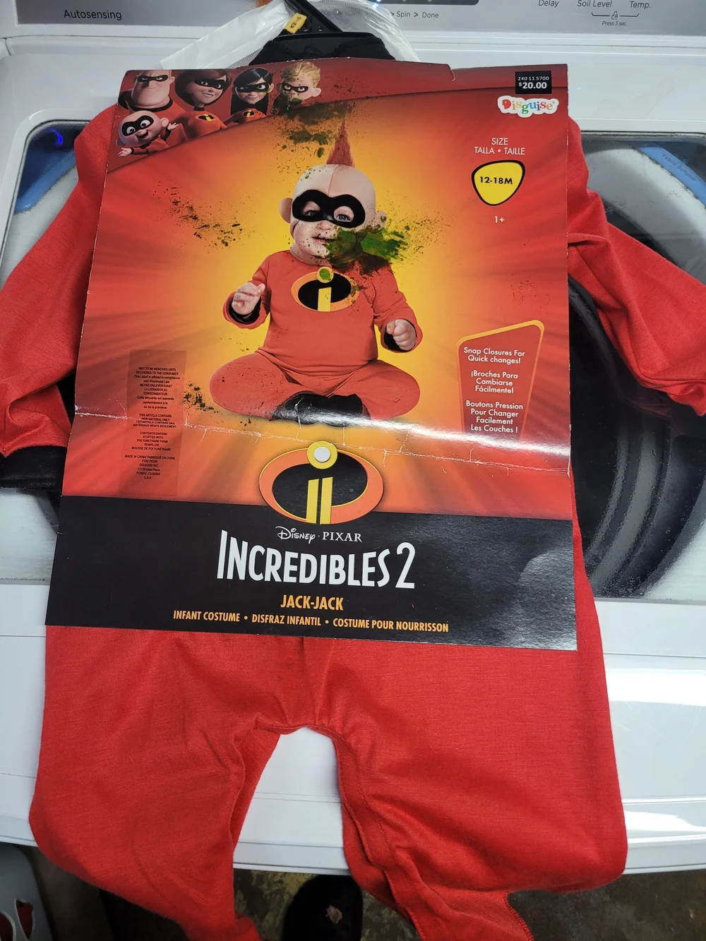 Incredibles 2, Baby Jack Jack Costume